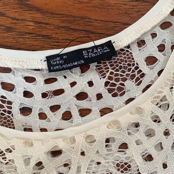 Zara lace tank top - Picture 3 of 7